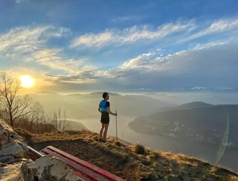 3 Ti Presento Il Mendrisiotto 2020 Patrick Platamone Panorama Dal Monte San Giorgio